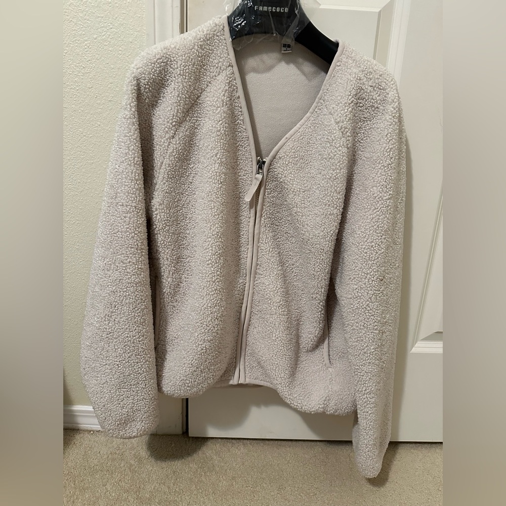 Uniqlo Deep Pile Fleece Jacket, women, S